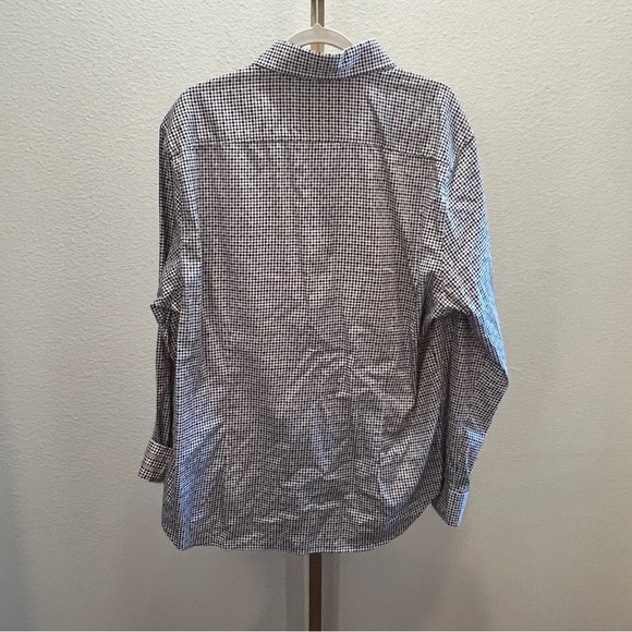 Robert Graham LS Button Down Modern Americana Houndstooth Blue Red White 3XL - Picture 9 of 9